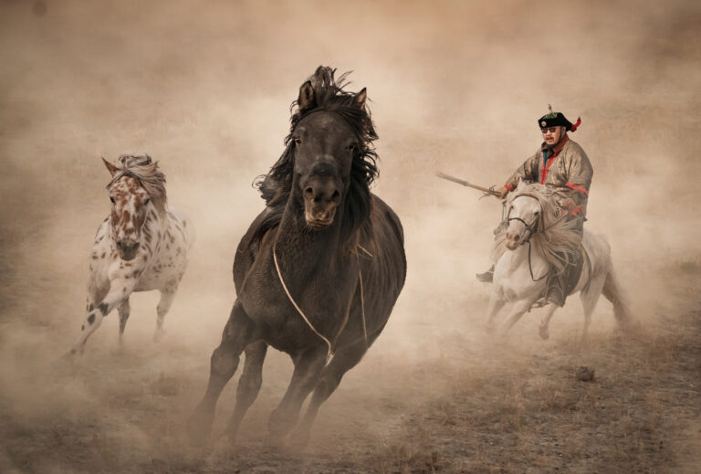 Yu Changren - Horse-groom